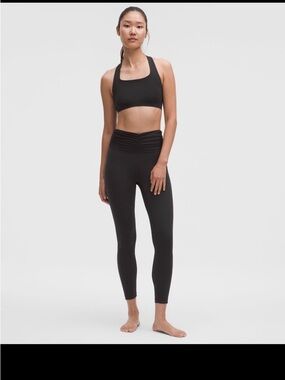 Lululemon all it takes tucked waist tight 25” black